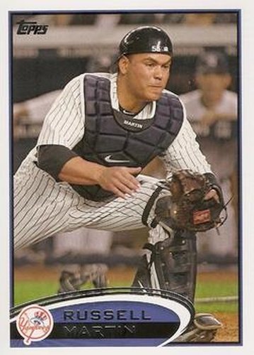 #237 Russell Martin - New York Yankees - 2012 Topps Baseball