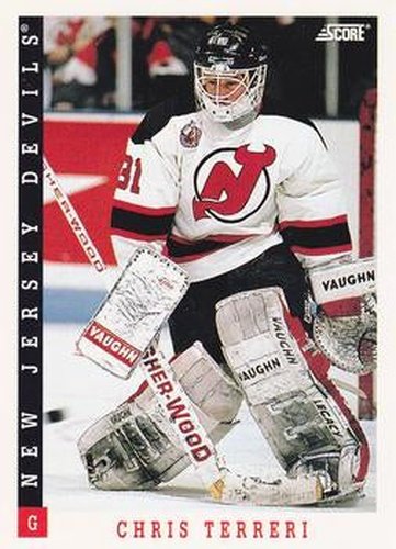 #237 Chris Terreri - New Jersey Devils - 1993-94 Score Canadian Hockey