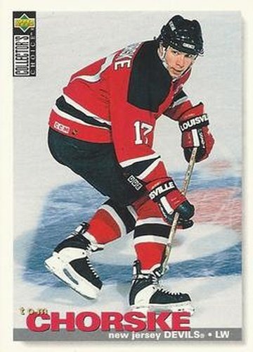 #237 Tom Chorske - New Jersey Devils - 1995-96 Collector's Choice Hockey