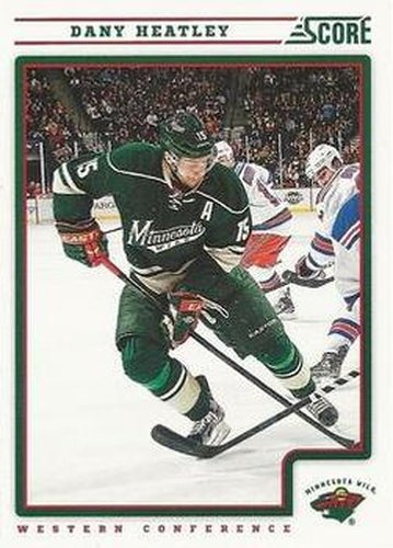 #237 Dany Heatley - Minnesota Wild - 2012-13 Score Hockey