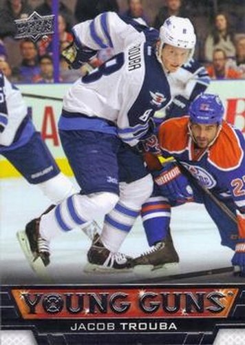 #237 Jacob Trouba - Winnipeg Jets - 2013-14 Upper Deck Hockey