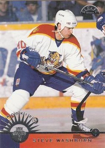 #237 Steve Washburn - Florida Panthers - 1996-97 Leaf Hockey