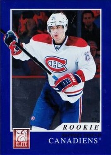 #237 Raphael Diaz - Montreal Canadiens - 2011-12 Panini Elite Hockey