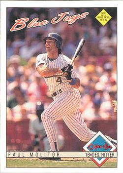#237 Paul Molitor - Toronto Blue Jays - 1993 O-Pee-Chee Baseball