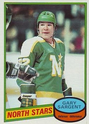 #237 Gary Sargent - Minnesota North Stars - 1980-81 O-Pee-Chee Hockey
