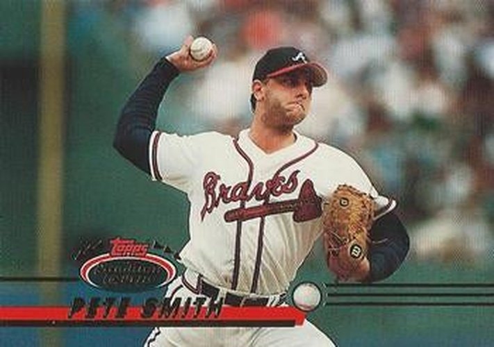 #237 Pete Smith - Atlanta Braves - 1993 Stadium Club Baseball