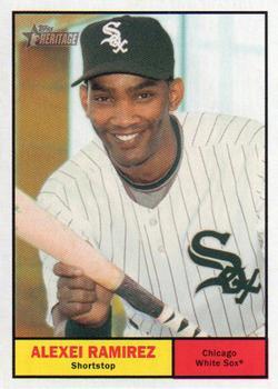 #237 Alexei Ramirez - Chicago White Sox - 2010 Topps Heritage Baseball