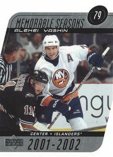 #237 Alexei Yashin - New York Islanders - 2002-03 Upper Deck Hockey