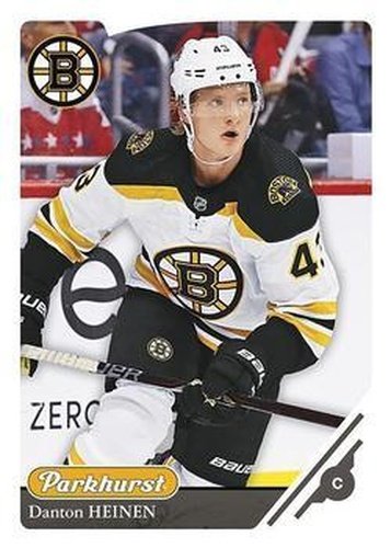 #237 Danton Heinen - Boston Bruins - 2018-19 Parkhurst Hockey