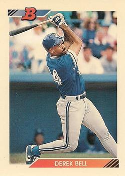 #237 Derek Bell - Toronto Blue Jays - 1992 Bowman Baseball