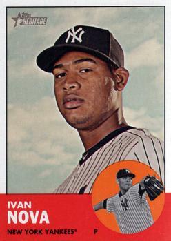 #237 Ivan Nova - New York Yankees - 2012 Topps Heritage Baseball