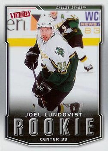 #237 Joel Lundqvist - Dallas Stars - 2007-08 Upper Deck Victory Hockey