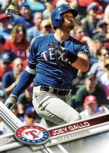 #237 Joey Gallo - Texas Rangers - 2017 Topps Baseball