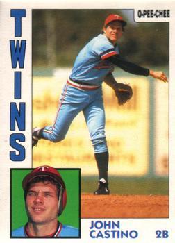#237 John Castino - Minnesota Twins - 1984 O-Pee-Chee Baseball