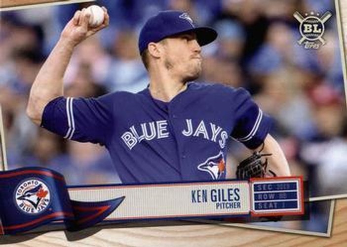#237 Ken Giles - Toronto Blue Jays - 2019 Topps Big League Baseball