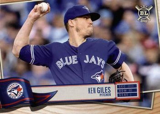 #237 Ken Giles - Toronto Blue Jays - 2019 Topps Big League Baseball