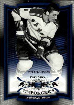 #237 Lou Fontinato - New York Rangers - 2006-07 Parkhurst Hockey
