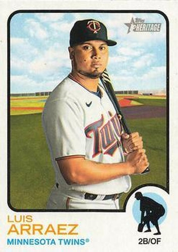 #237 Luis Arraez - Minnesota Twins - 2022 Topps Heritage Baseball