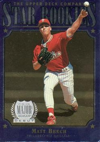 #237 Matt Beech - Philadelphia Phillies - 1997 Upper Deck Baseball