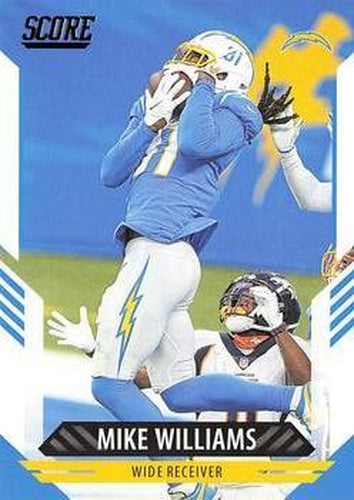 #237 Mike Williams - Los Angeles Chargers - 2021 Score Football