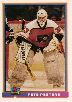 #237 Pete Peeters - Philadelphia Flyers - 1991-92 Bowman Hockey