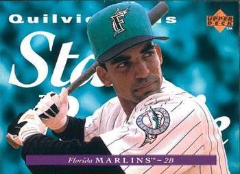 #237 Quilvio Veras - Florida Marlins - 1995 Upper Deck Baseball