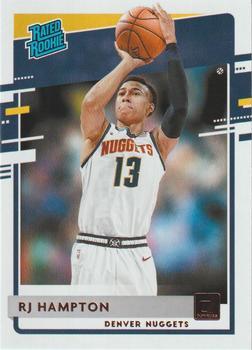 #237 RJ Hampton - Denver Nuggets - 2020-21 Donruss Basketball