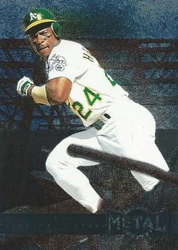 #237 Rickey Henderson - San Diego Padres - 1996 Metal Universe Baseball
