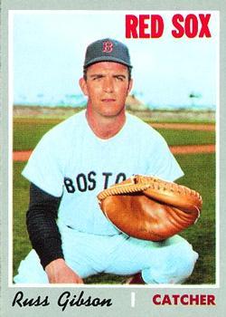 #237 Russ Gibson - Boston Red Sox - 1970 Topps Baseball