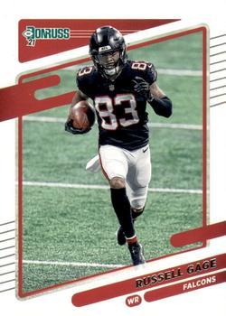 #237 Russell Gage - Atlanta Falcons - 2021 Donruss Football