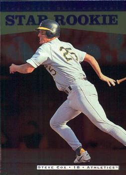 #237 Steve Cox - Oakland Athletics - 1996 Upper Deck Baseball
