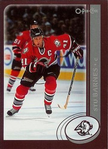 #237 Stu Barnes - Buffalo Sabres - 2002-03 O-Pee-Chee Hockey