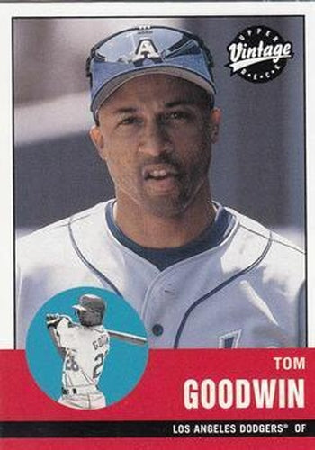 #237 Tom Goodwin - Los Angeles Dodgers - 2001 Upper Deck Vintage Baseball