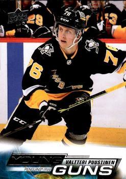 #237 Valtteri Puustinen - Pittsburgh Penguins - 2022-23 Upper Deck Hockey