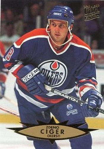 #237 Zdeno Ciger - Edmonton Oilers - 1995-96 Ultra Hockey