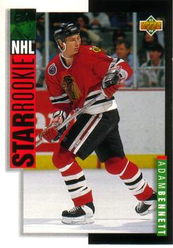#237 Adam Bennett - Chicago Blackhawks - 1993-94 Upper Deck Hockey