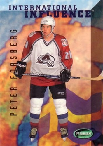#237 Peter Forsberg - Colorado Avalanche - 1995-96 Parkhurst International Hockey