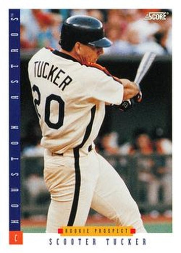 #237 Scooter Tucker - Houston Astros - 1993 Score Baseball