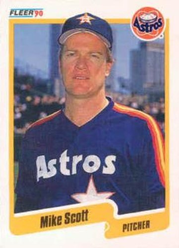 #237 Mike Scott - Houston Astros - 1990 Fleer USA Baseball