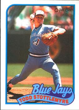 #237 Todd Stottlemyre - Toronto Blue Jays - 1989 O-Pee-Chee Baseball