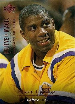 #237 Magic Johnson - Los Angeles Lakers - 1995-96 Upper Deck Basketball