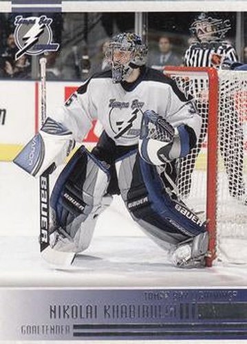 #237 Nikolai Khabibulin - Tampa Bay Lightning - 2004-05 Pacific Hockey