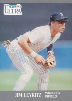 #237 Jim Leyritz - New York Yankees - 1991 Ultra Baseball