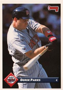 #237 Derek Parks - Minnesota Twins - 1993 Donruss Baseball