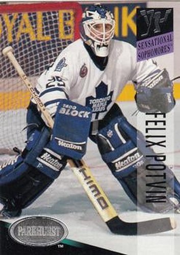 #237 Felix Potvin - Toronto Maple Leafs - 1993-94 Parkhurst Hockey