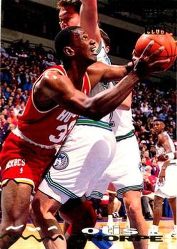#238 Otis Thorpe - Houston Rockets - 1993-94 Stadium Club Basketball