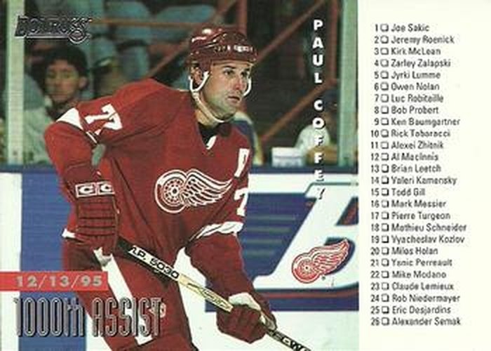 #238 Paul Coffey - Detroit Red Wings - 1996-97 Donruss Hockey