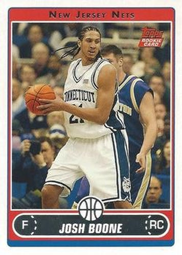 #238 Josh Boone - New Jersey Nets - 2006-07 Topps Basketball