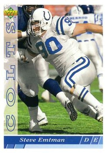 #238 Steve Emtman - Indianapolis Colts - 1993 Upper Deck Football