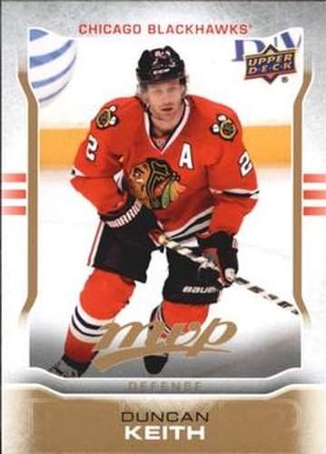 #238 Duncan Keith - Chicago Blackhawks - 2014-15 Upper Deck MVP Hockey